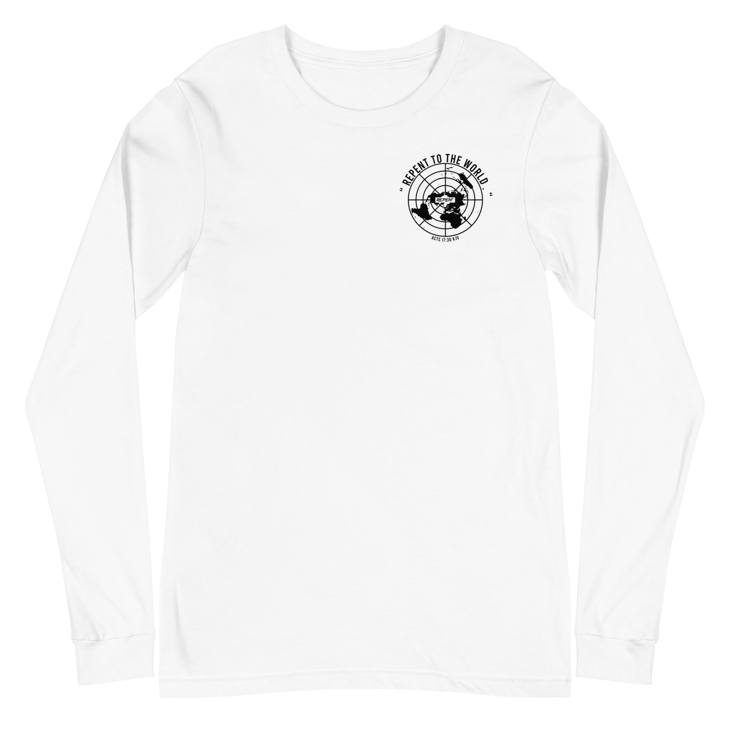 FLAT EARTH Logo (tee)